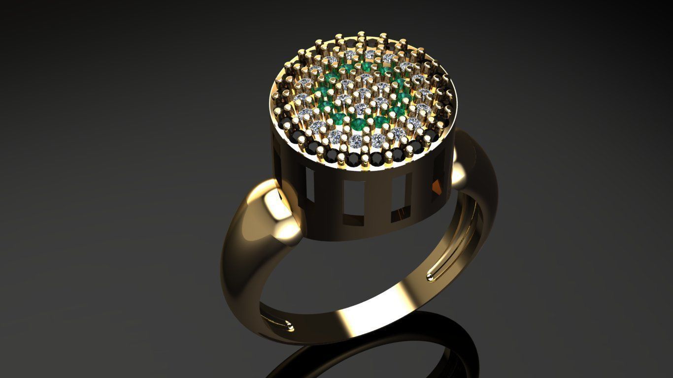 Aneis Chuveiro 3D model_5