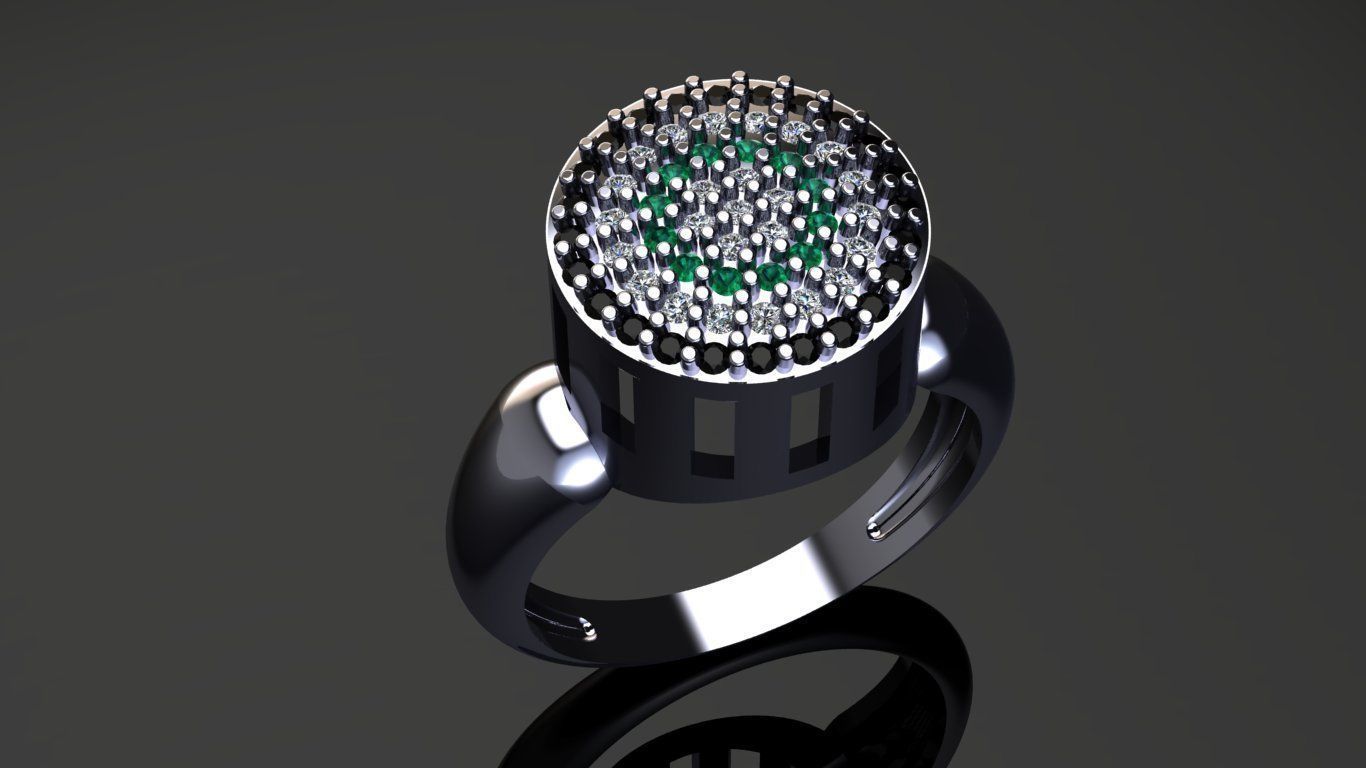 Aneis Chuveiro 3D model_6