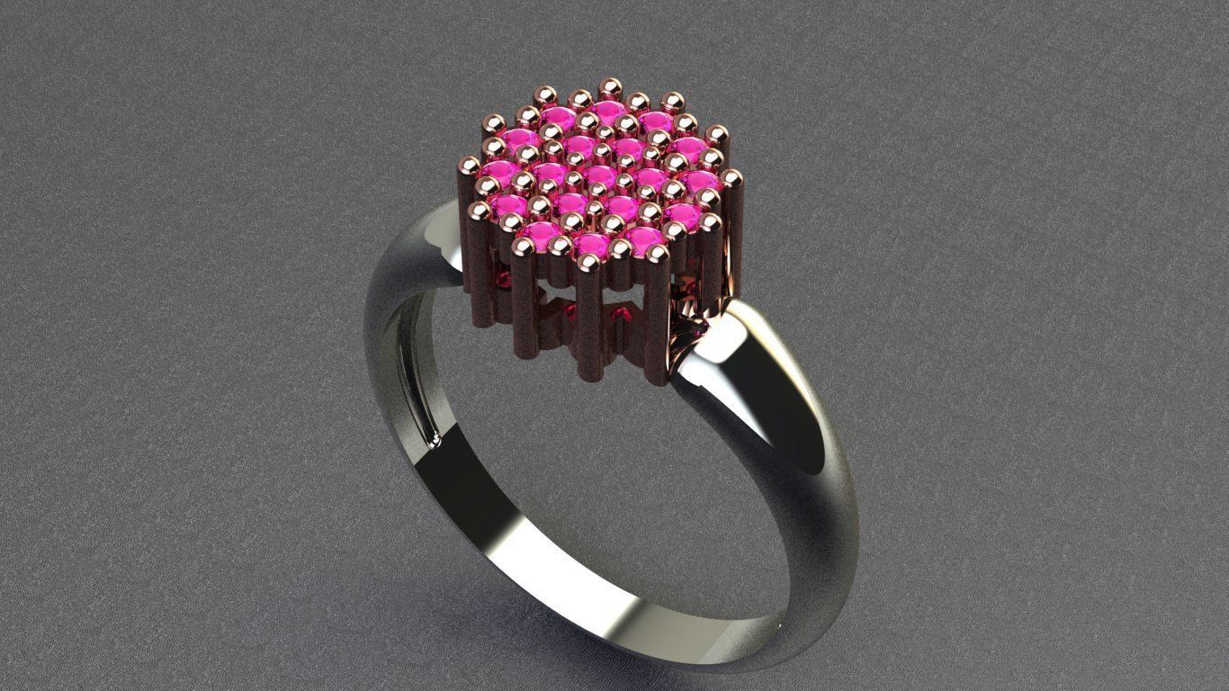 Aneis Chuveiro 3D model_20