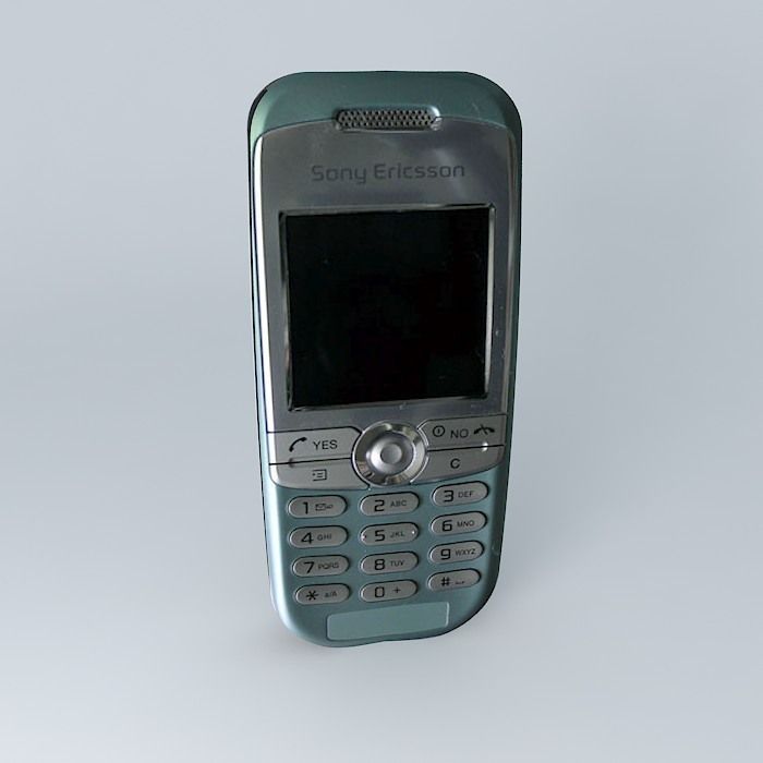 Sony Ericsson J210i Free 3D model_2