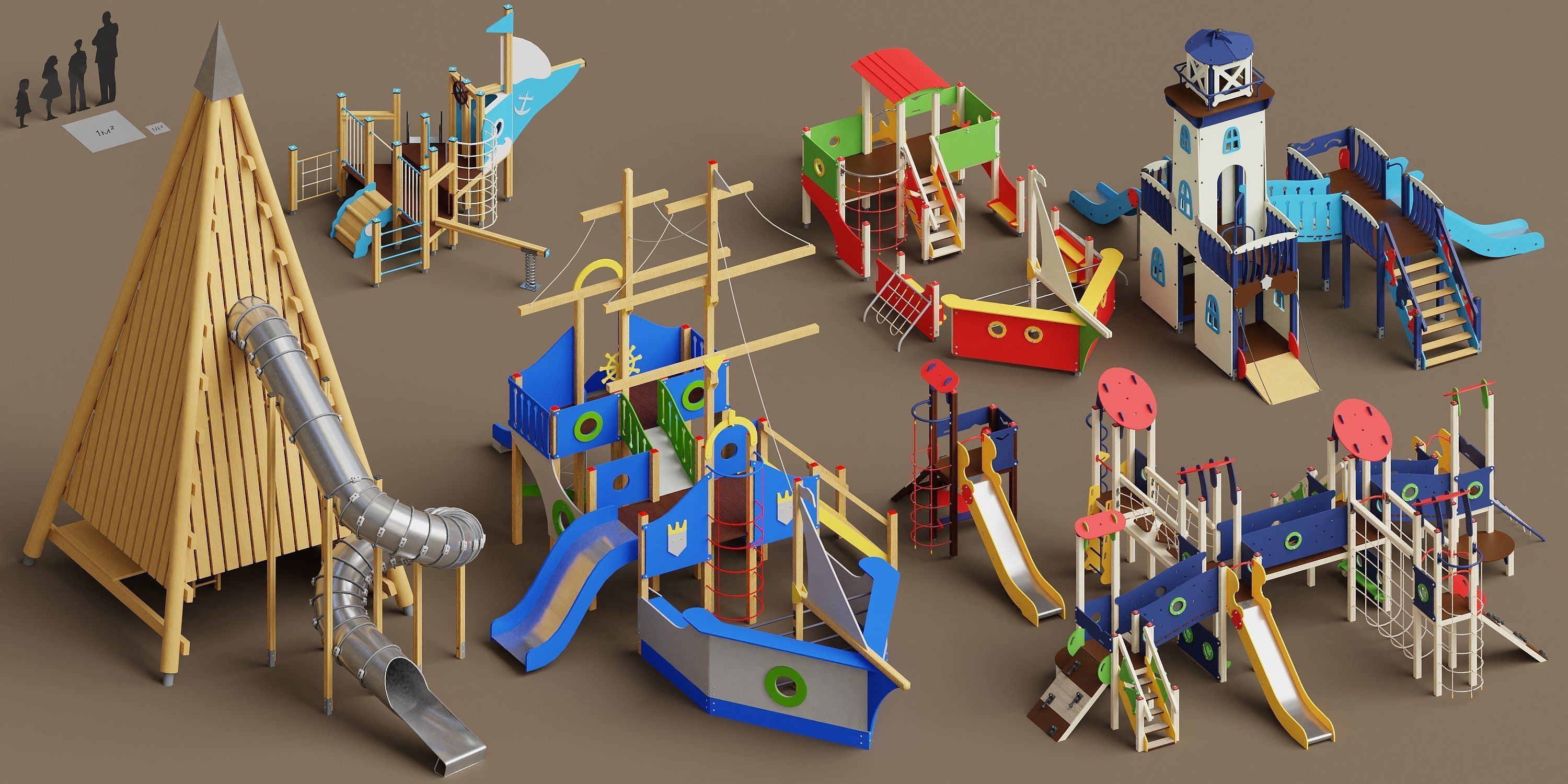 AD Playtowers 3D model_5