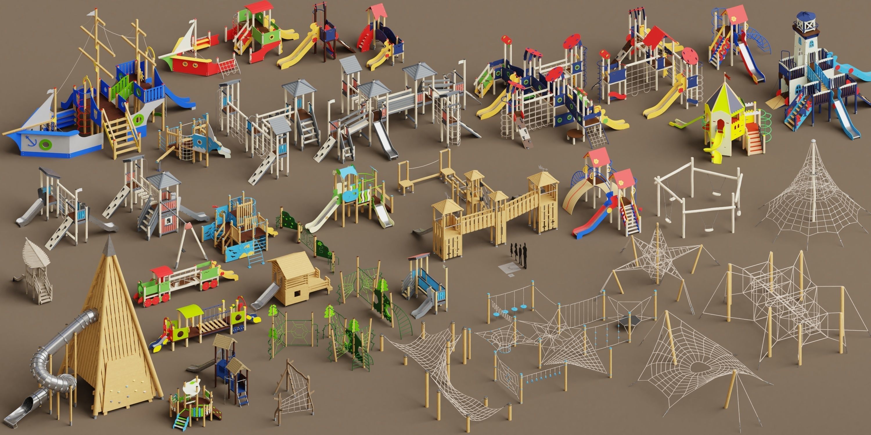 AD Playtowers 3D model_2