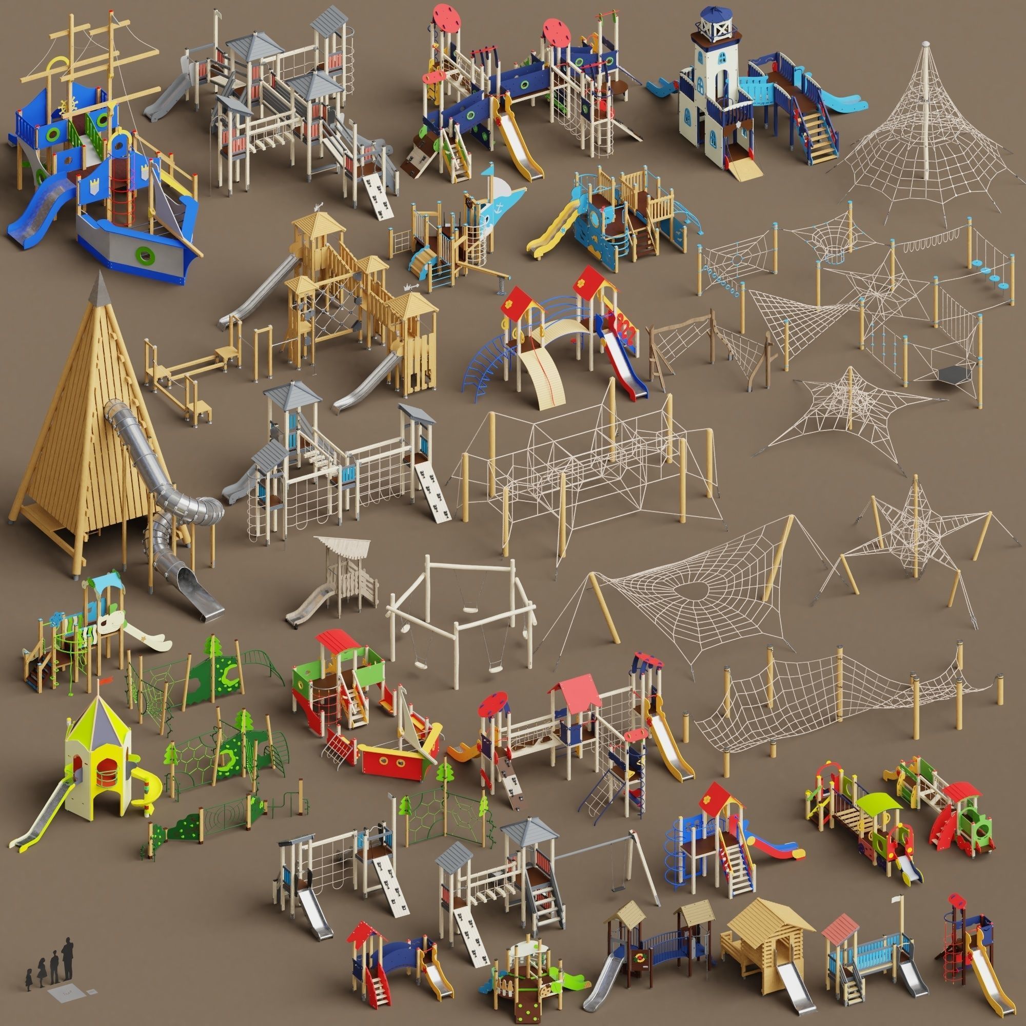 AD Playtowers 3D model_0