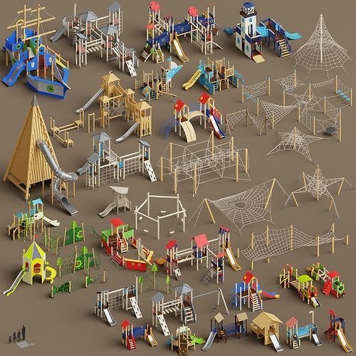 AD Playtowers 3D model