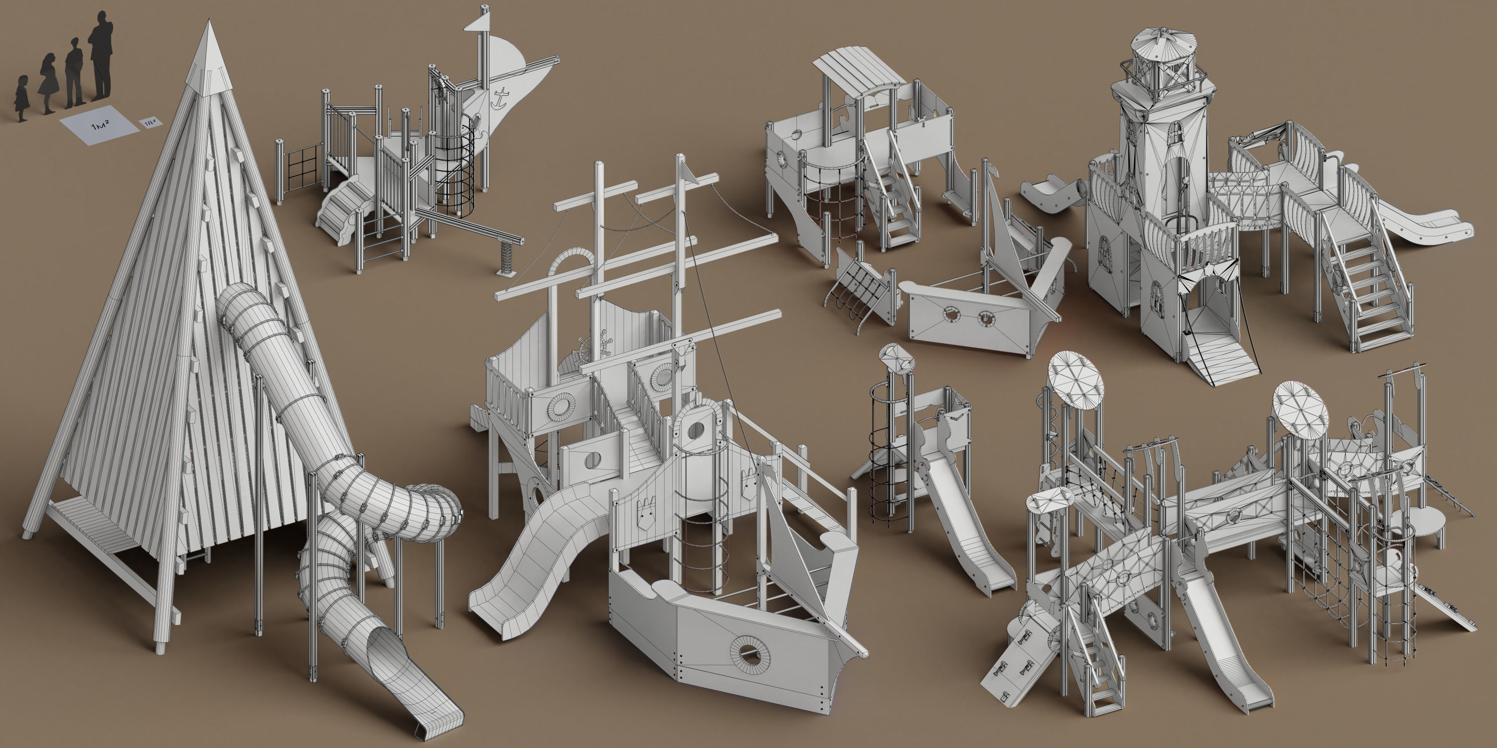 AD Playtowers 3D model_6