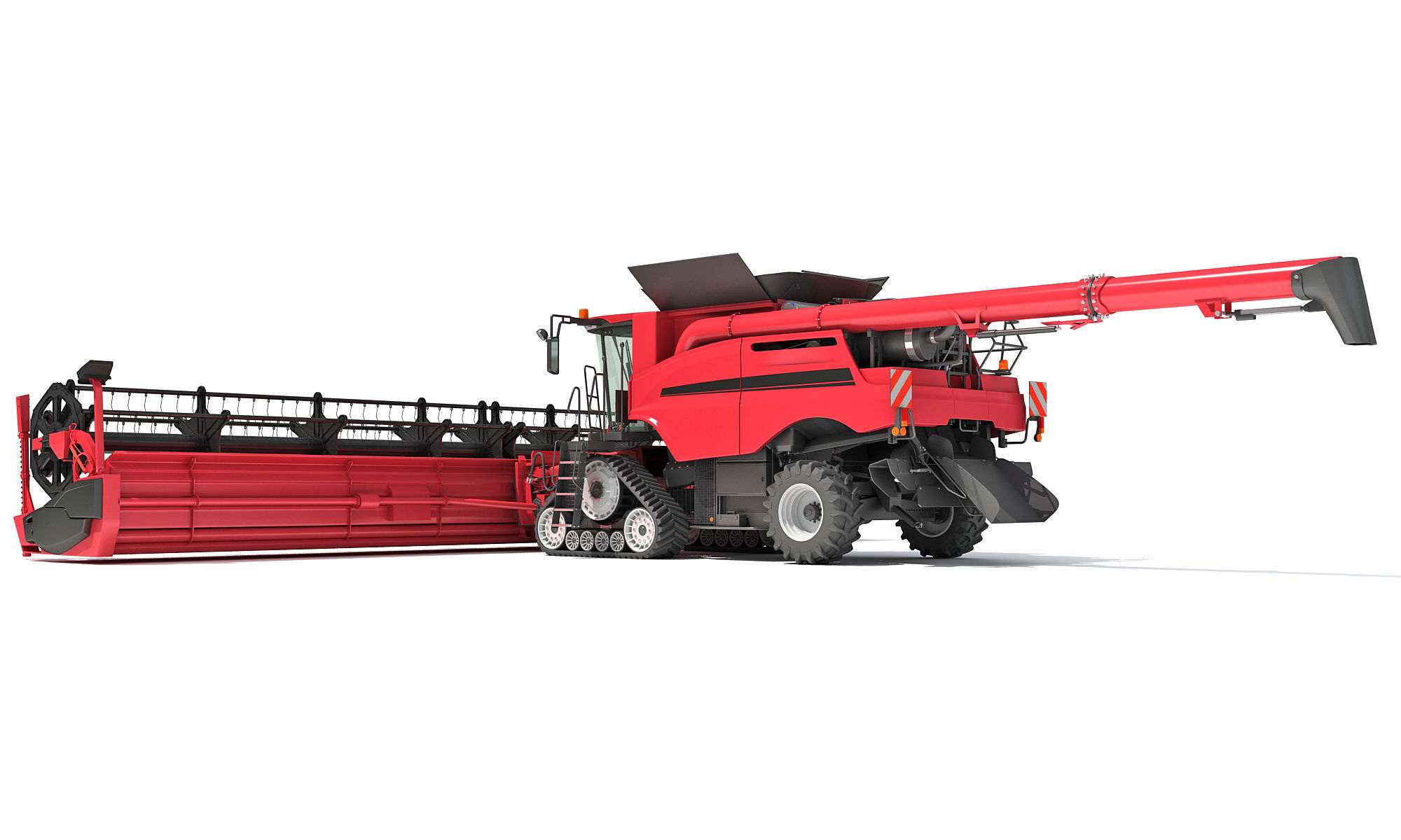 Combine Harvester 2020 3D model_2