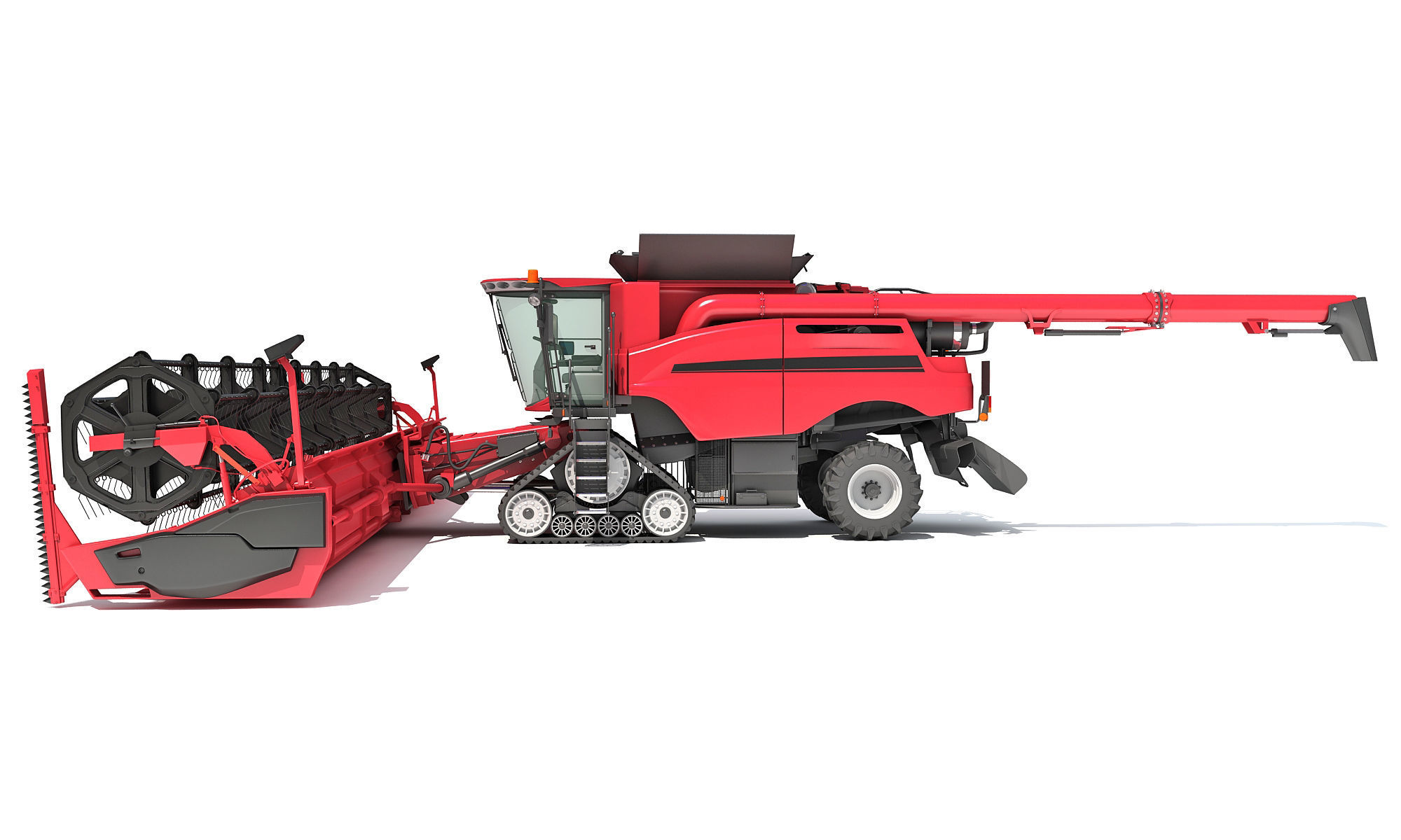 Combine Harvester 2020 3D model_1