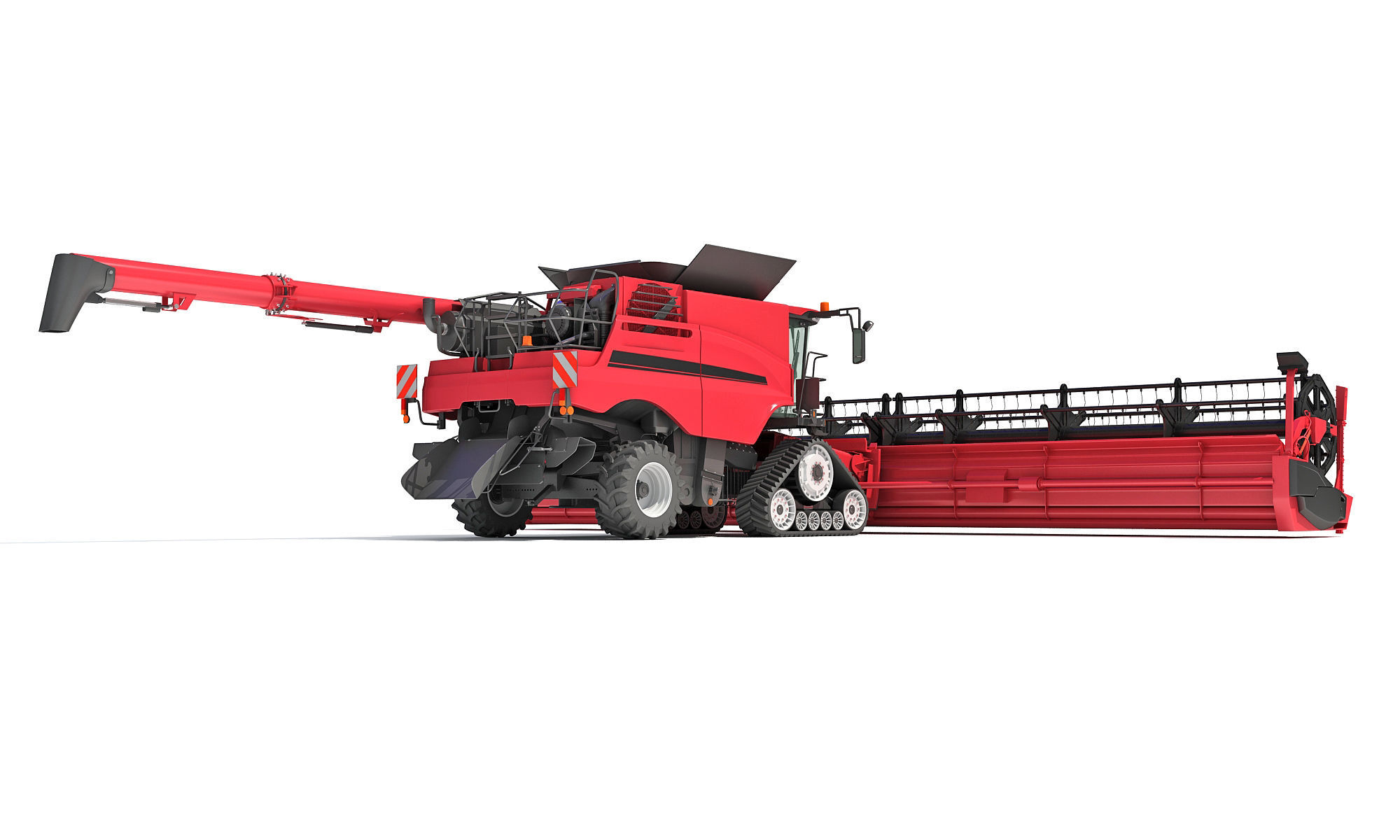 Combine Harvester 2020 3D model_5