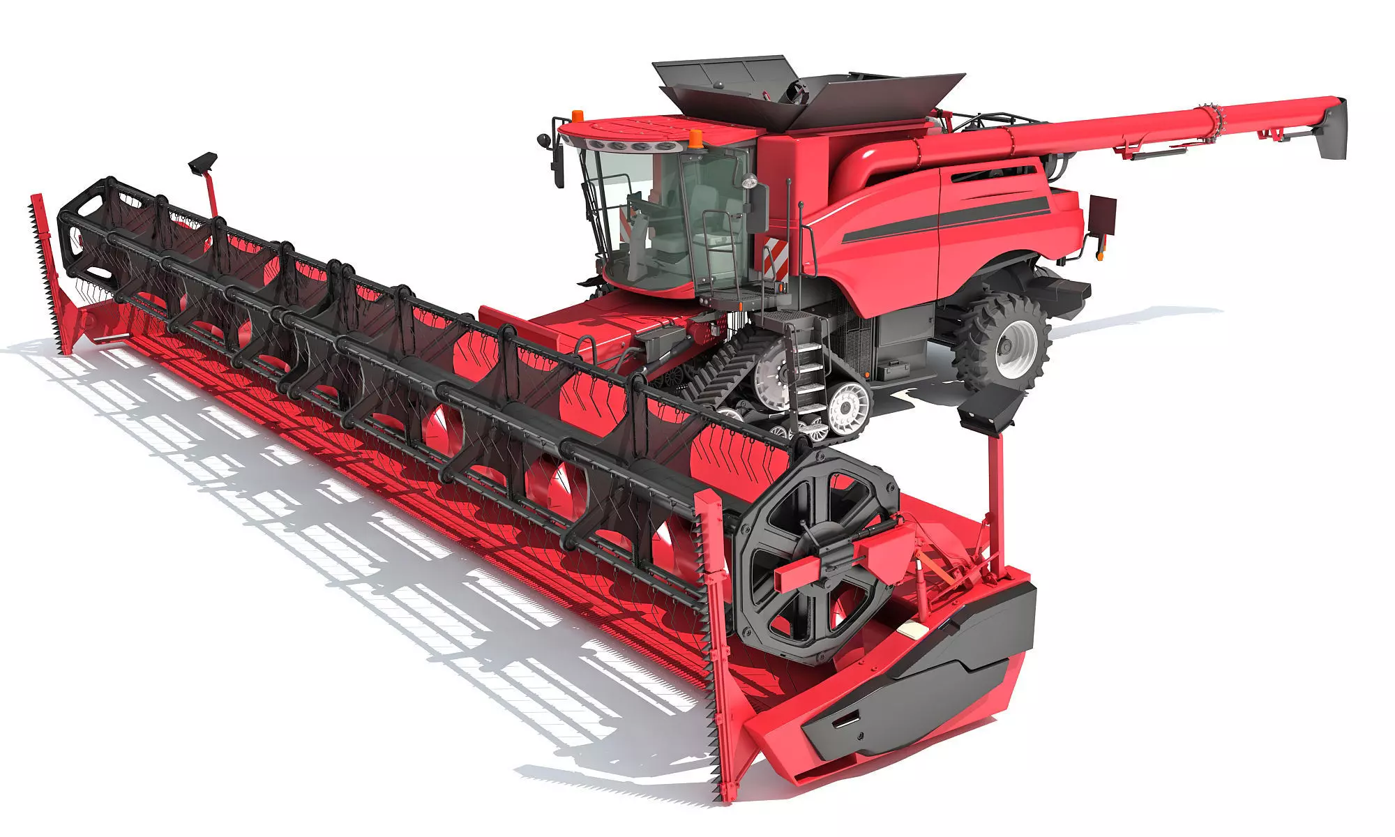 Combine Harvester 2020 3D model_0