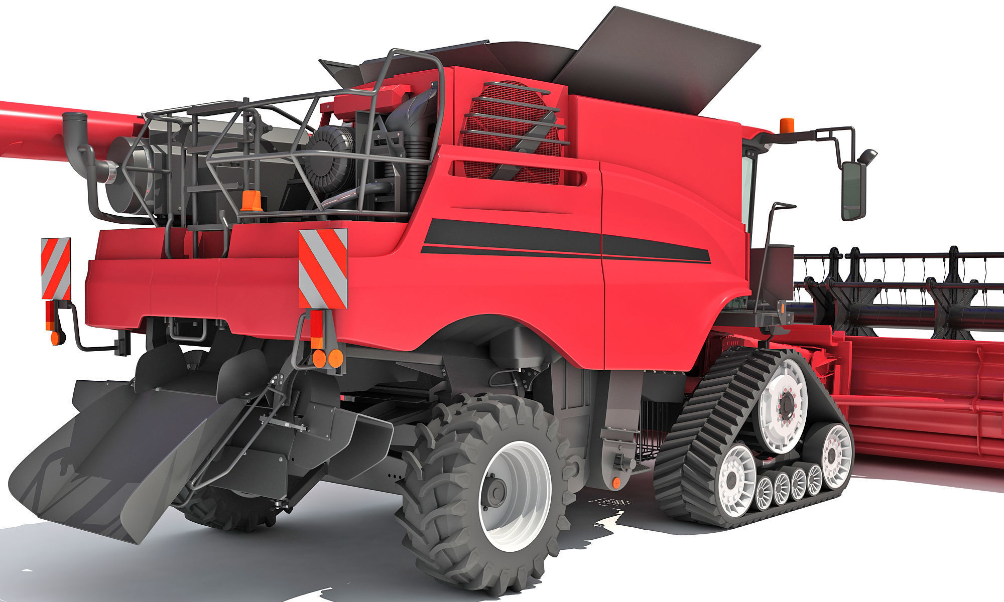 Combine Harvester 2020 3D model_13