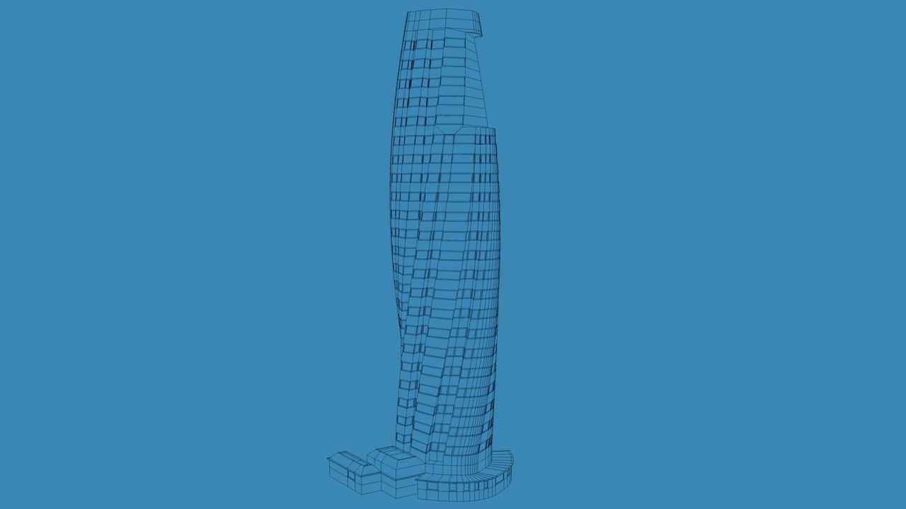 Skyscraper 3D model_5