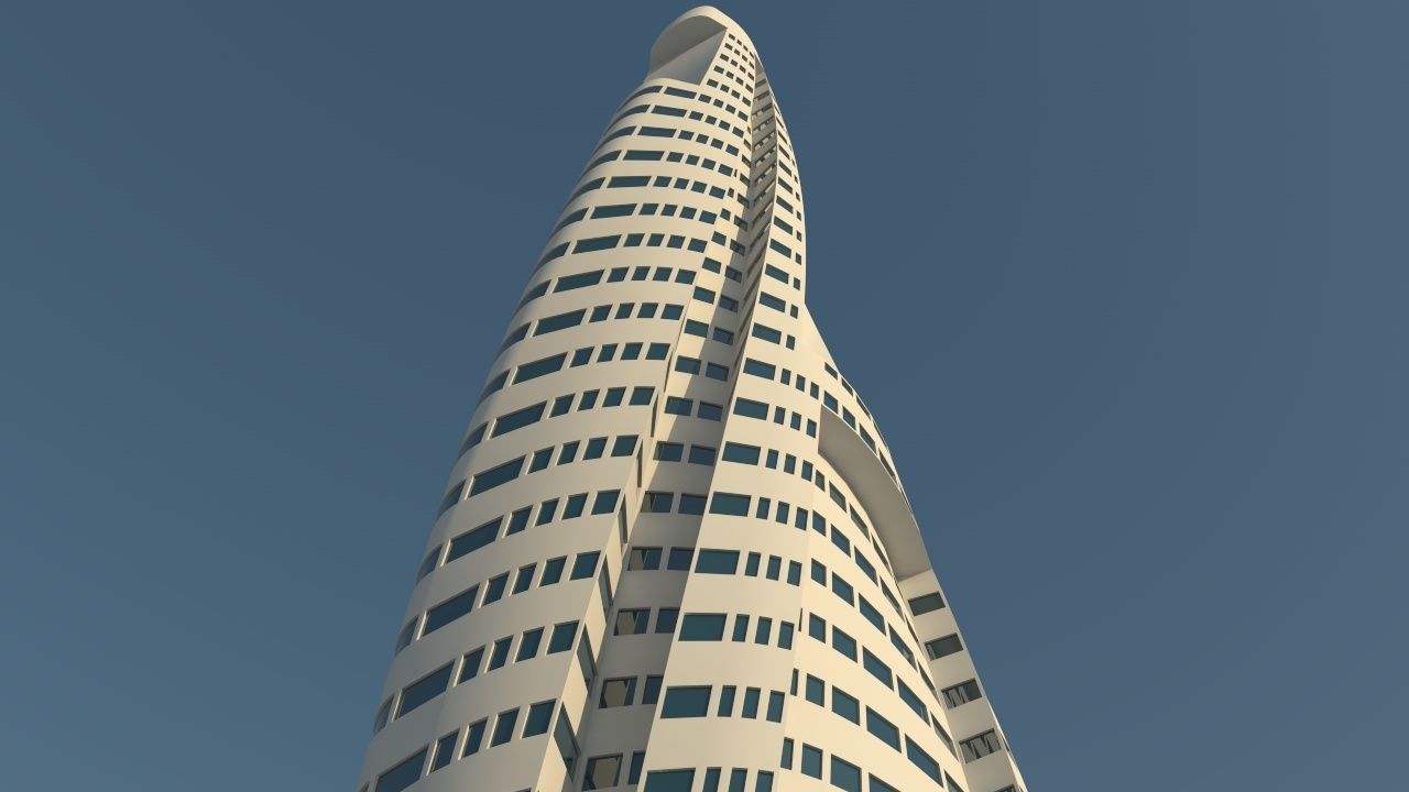 Skyscraper 3D model_4