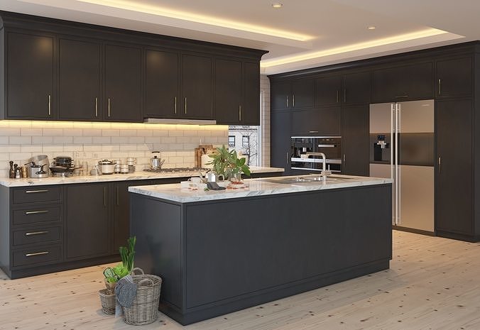   Modern Kitchen  3D model