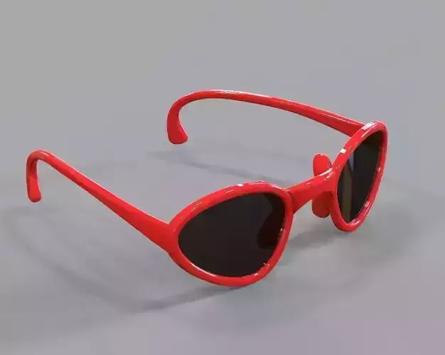 Kids Sun glass 3D print model Kids Sun glass 3D print model