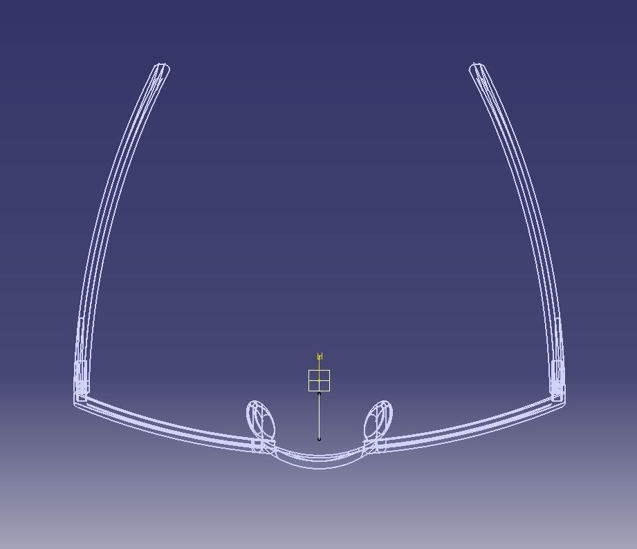 Kids Sun glass 3D print model_12