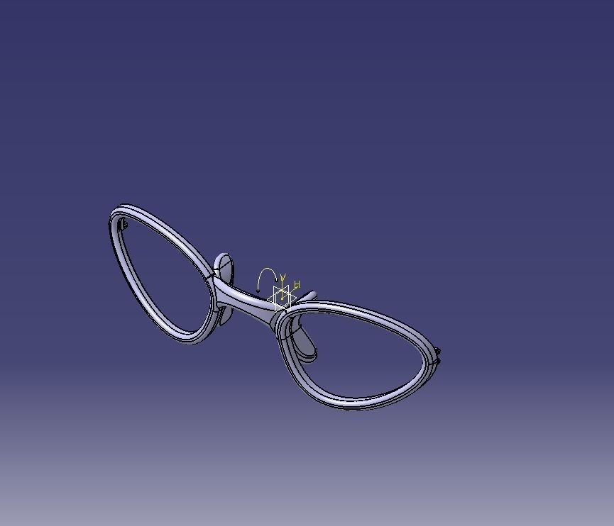 Kids Sun glass 3D print model_15