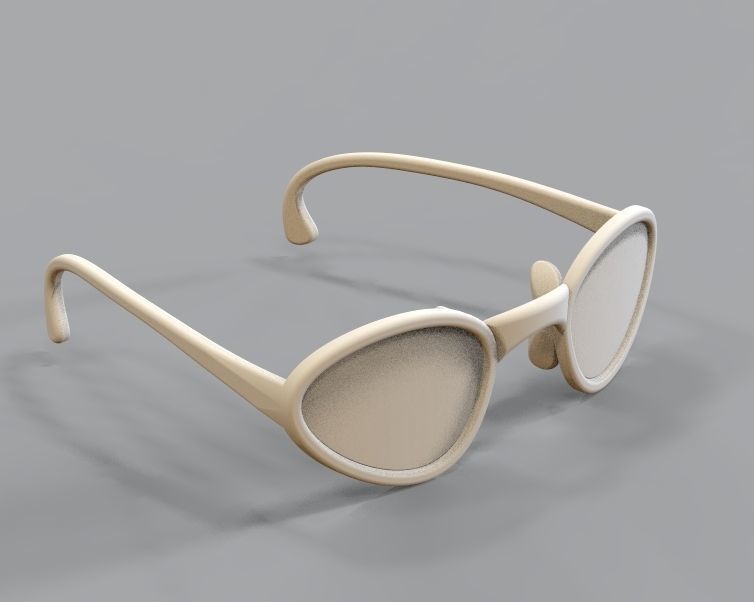 Kids Sun glass 3D print model_1