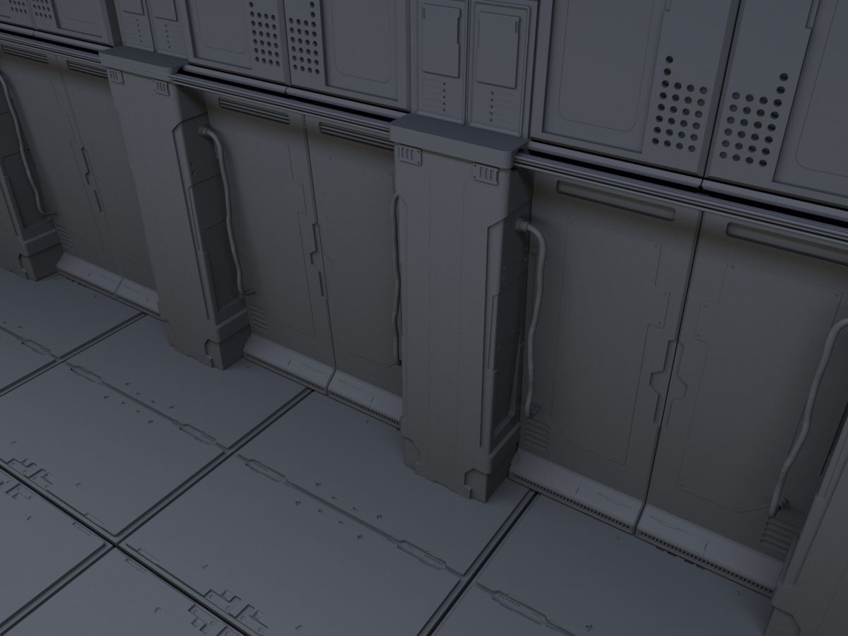 wall and flor asset V4 3D model_7