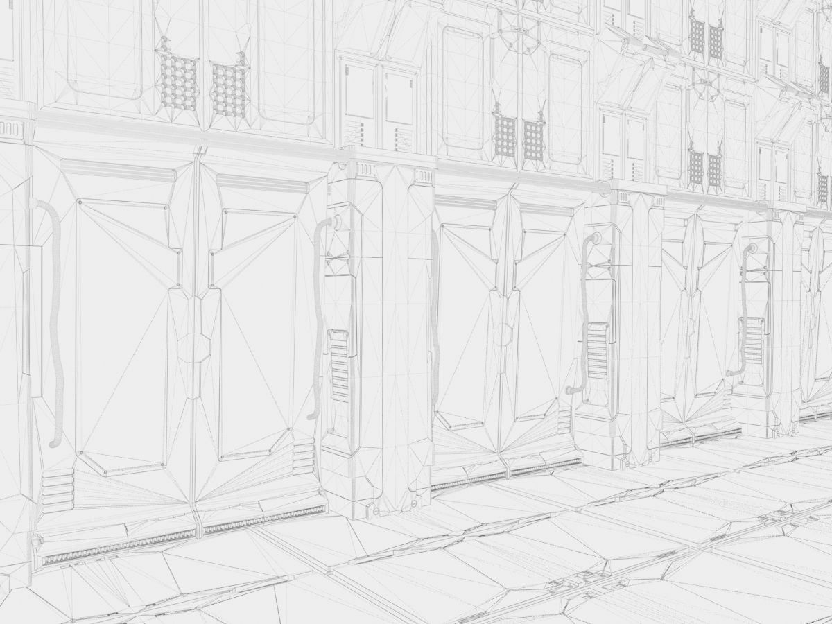 wall and flor asset V4 3D model_8