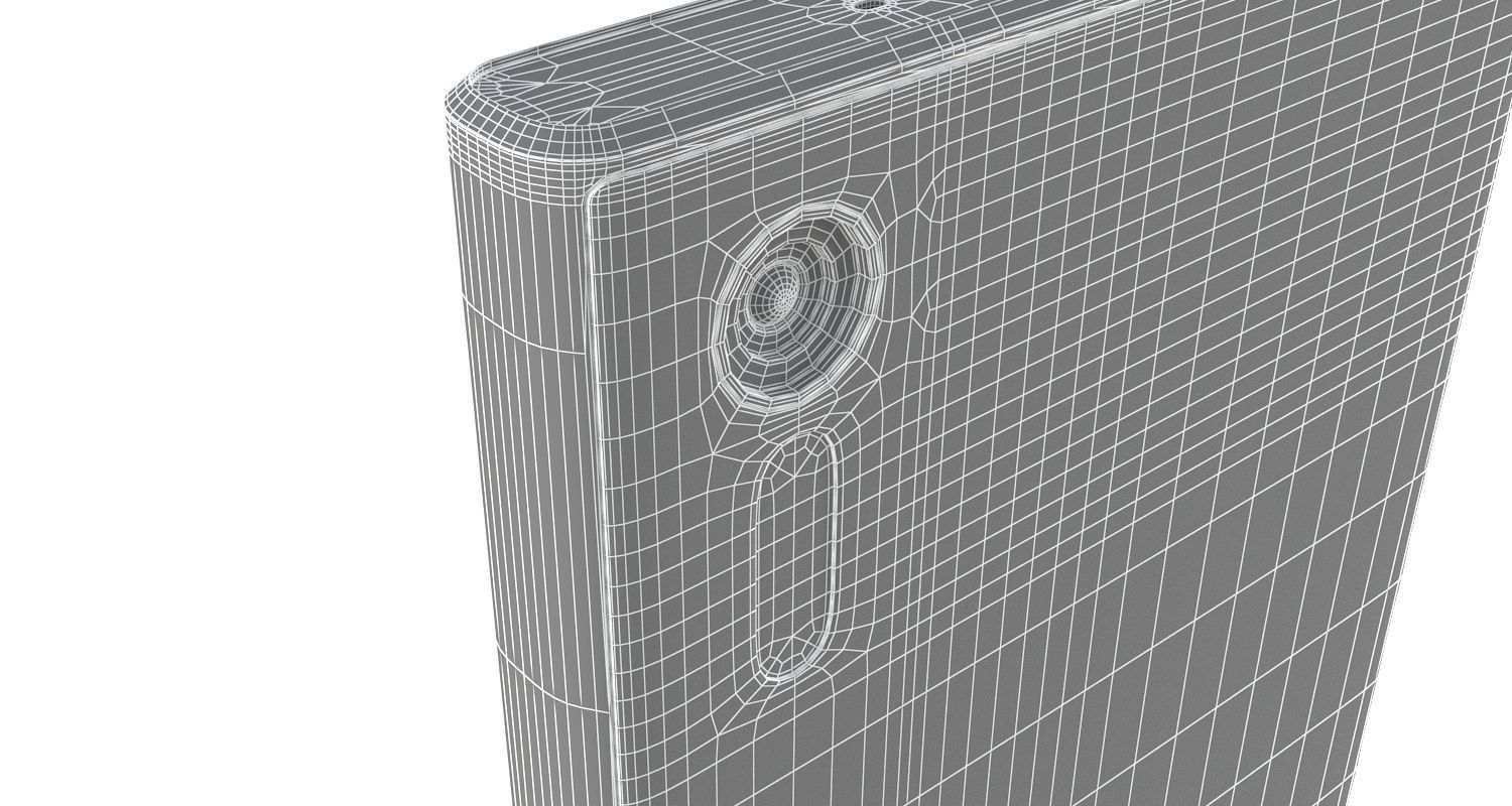 Sony Xperia XZ Forest blue 3D model_20