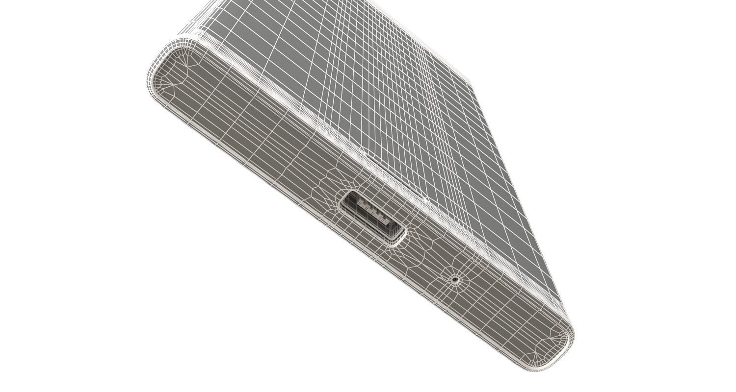 Sony Xperia XZ Forest blue 3D model_19