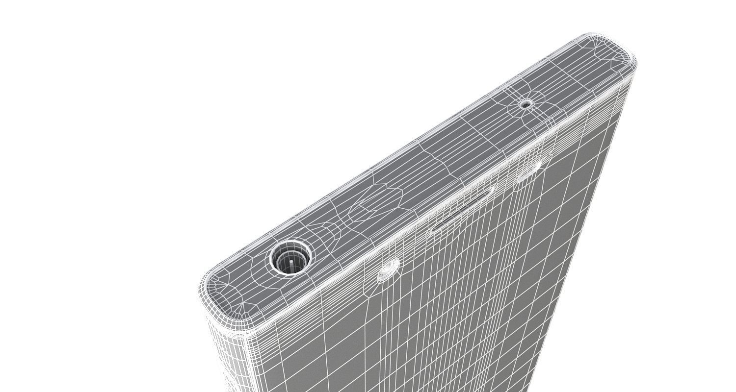 Sony Xperia XZ Forest blue 3D model_18