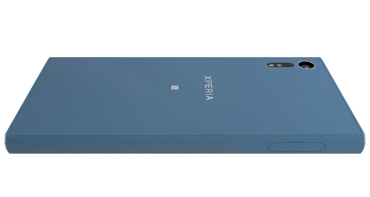 Sony Xperia XZ Forest blue 3D model_8