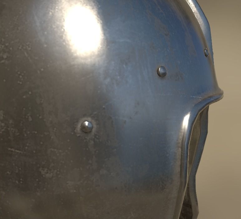 Celata Helmet Low-poly 3D model_8