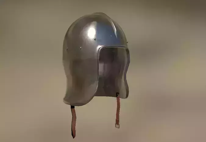 Celata Helmet Low-poly 3D model