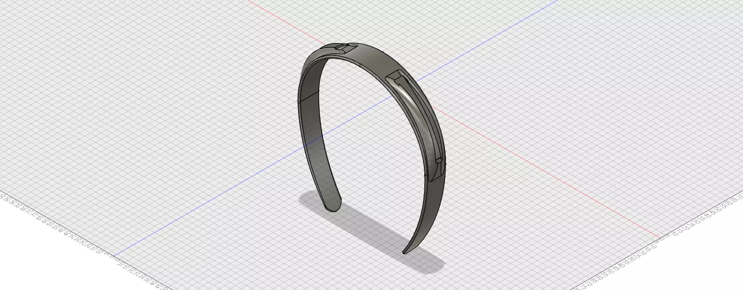 Headband for Slide On Mickey Mouse Ears- 2 sizes now included 3D print model_0