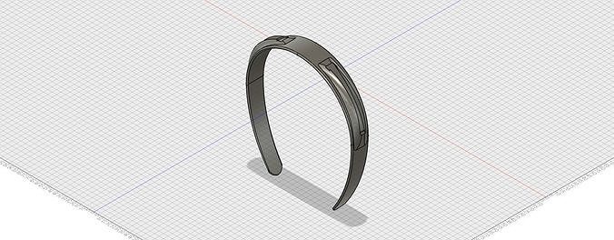 Headband for Slide On Mickey Mouse Ears- 2 sizes now included 3D print model