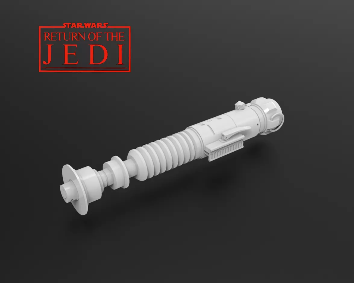 Luke Skywalker Lightsaber ROTJ V2 3D print model