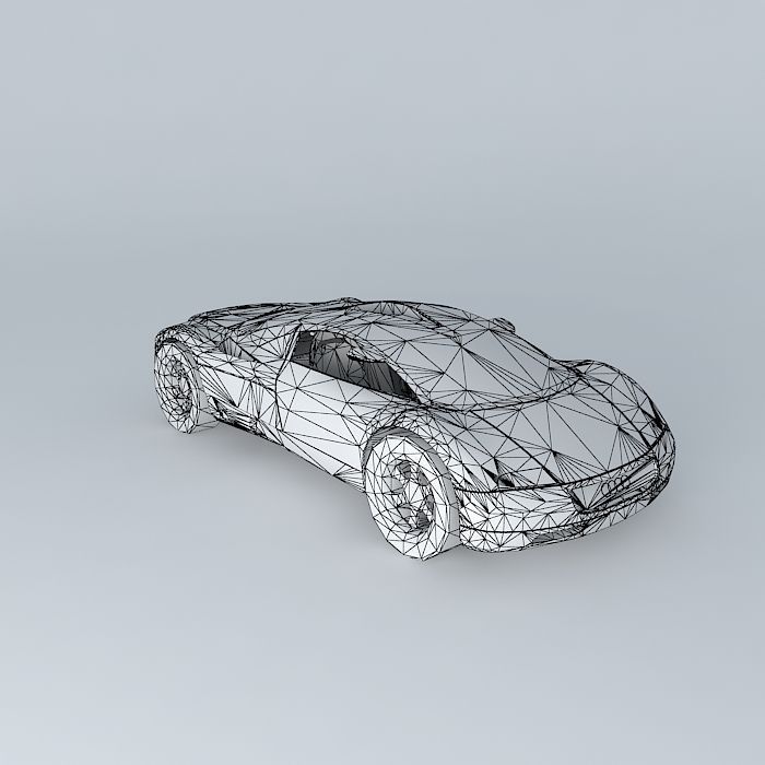 Audi avus quattro prototype Free 3D model_3
