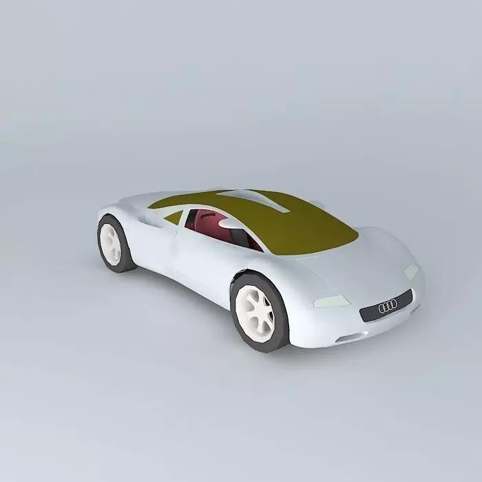 Audi avus quattro prototype Free 3D model_0