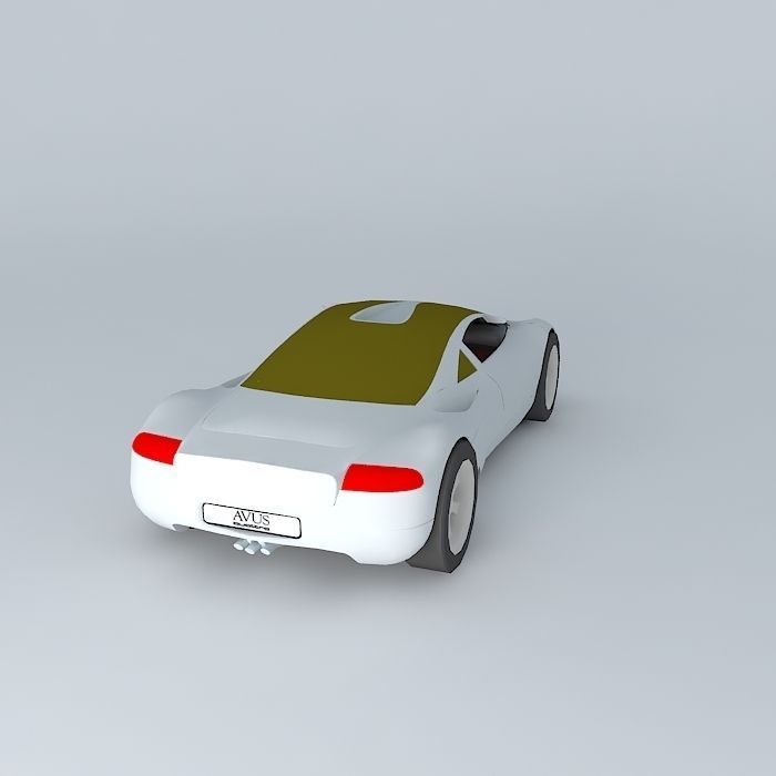 Audi avus quattro prototype Free 3D model_1