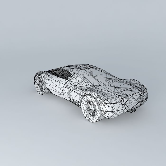 Audi avus quattro prototype Free 3D model_4