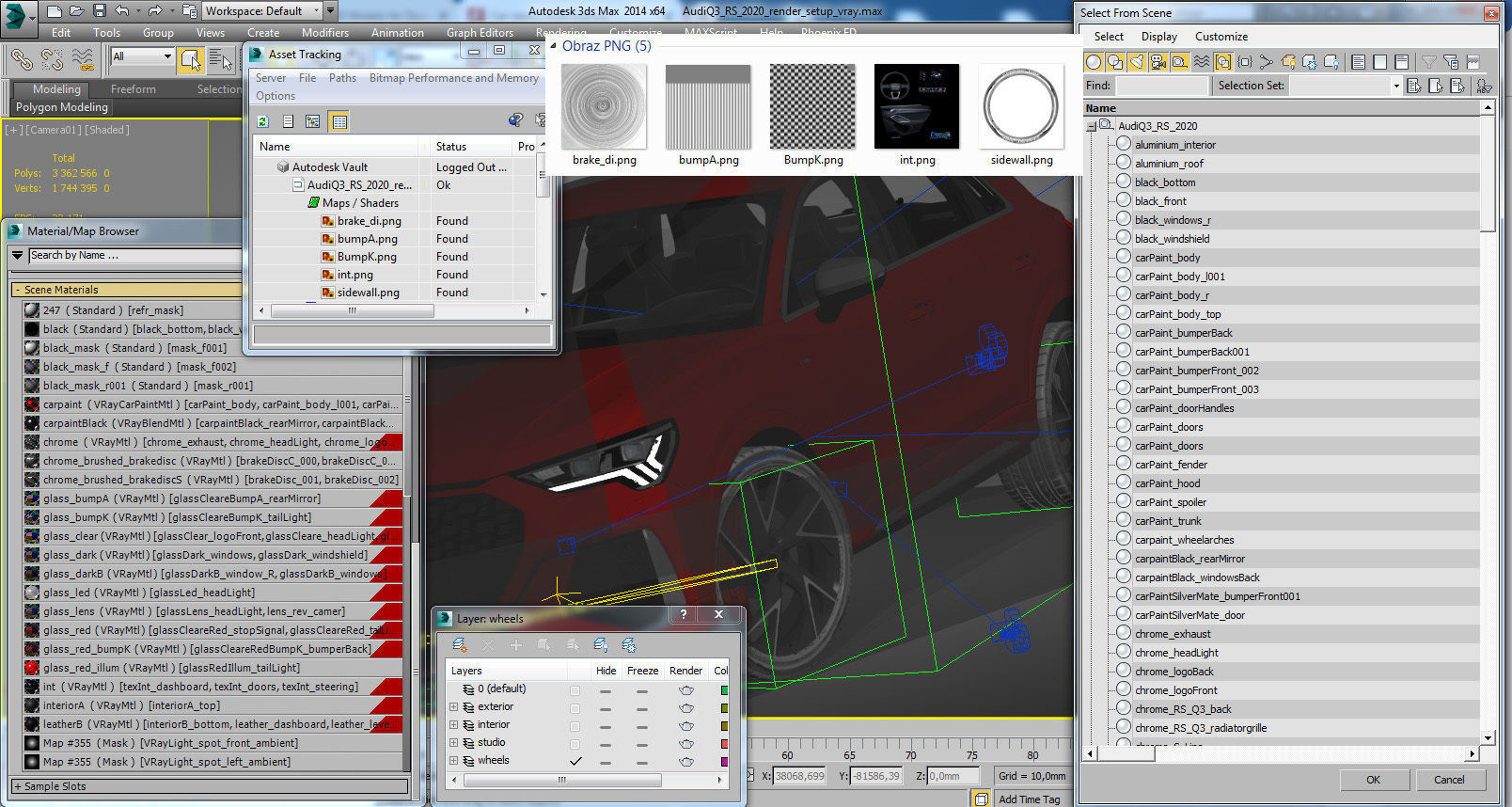 Audi RS Q3 2020 3D model_23