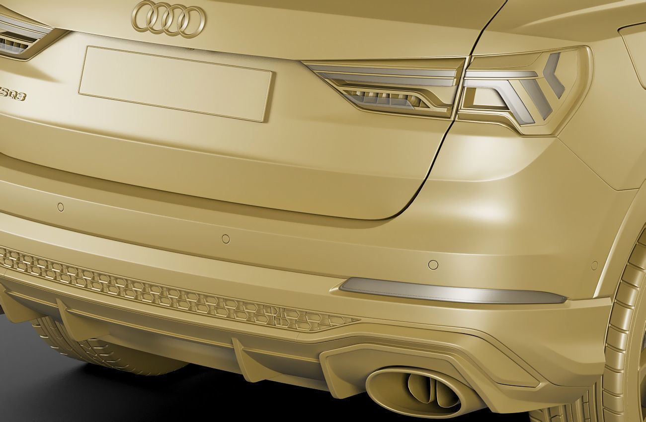 Audi RS Q3 2020 3D model_19