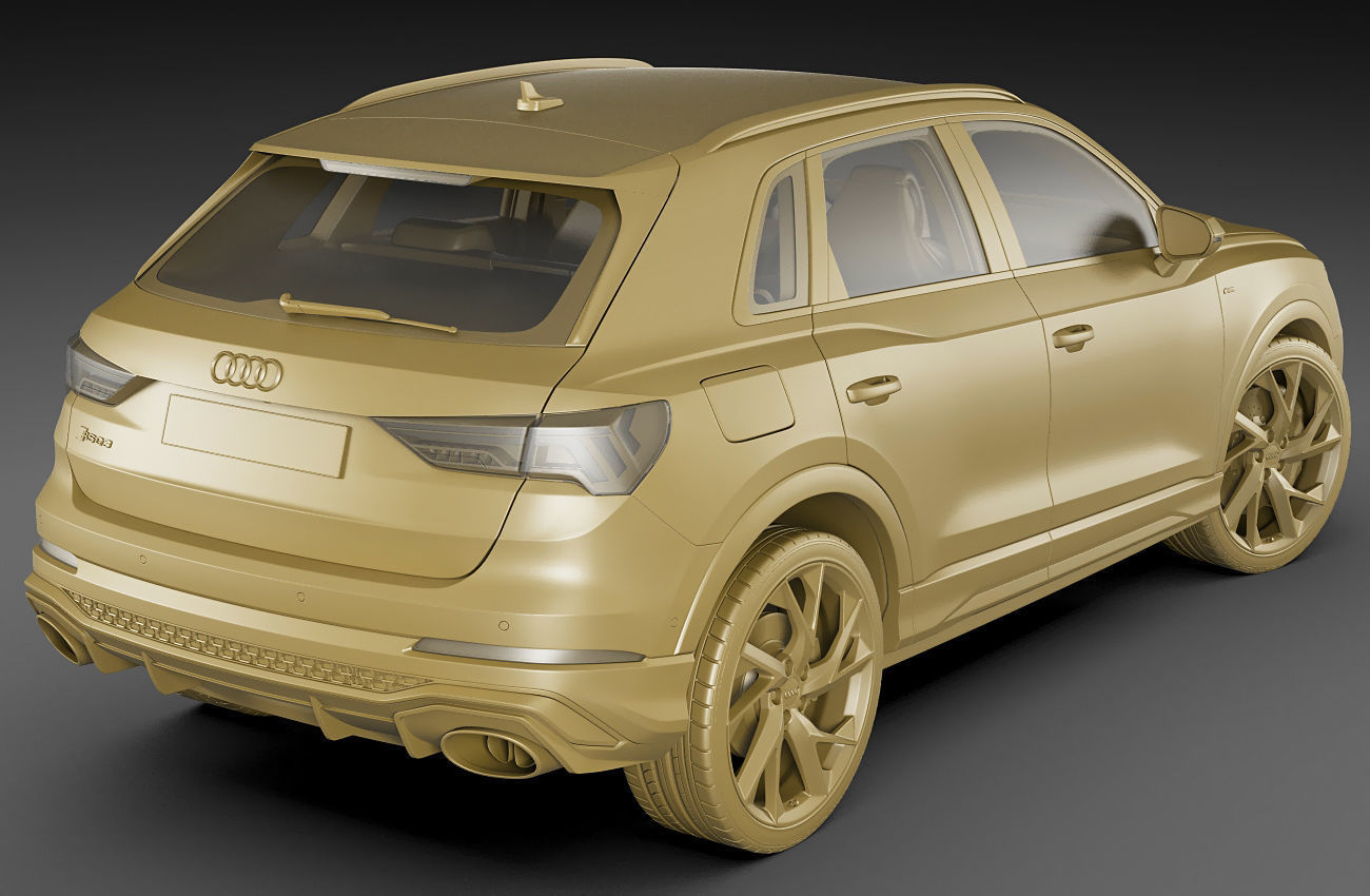 Audi RS Q3 2020 3D model_17