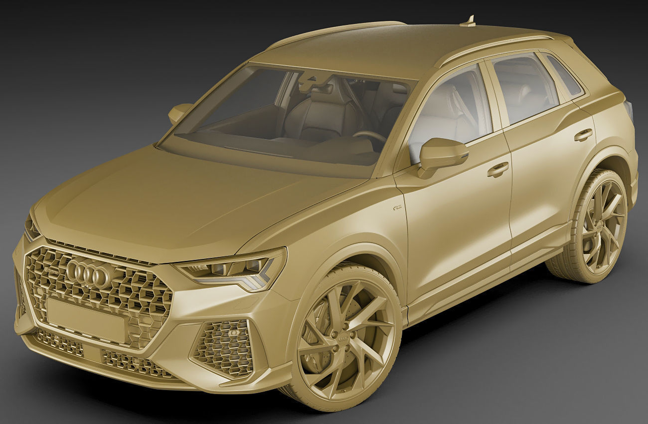 Audi RS Q3 2020 3D model_16