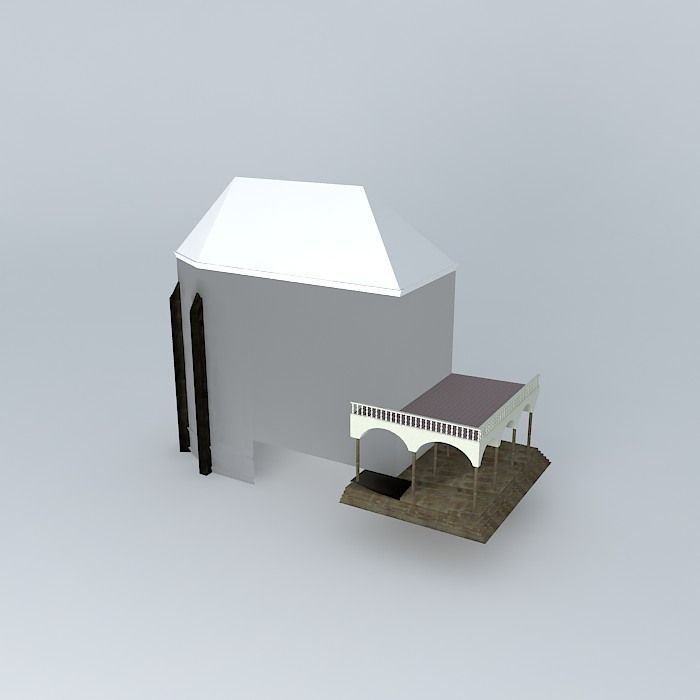 Component building capelle Free 3D model_1