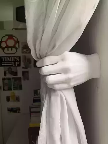 Curtain Hand Holder 3D print model