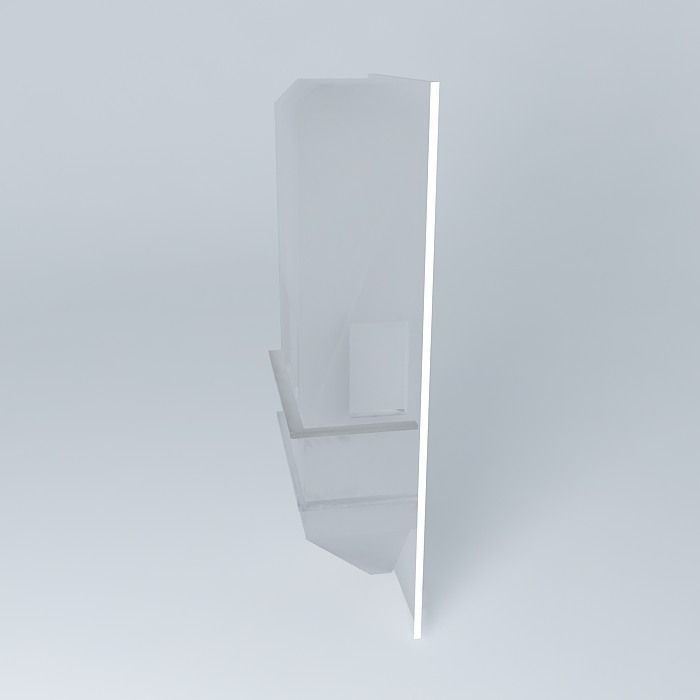 Baroque terracce Free 3D model_2