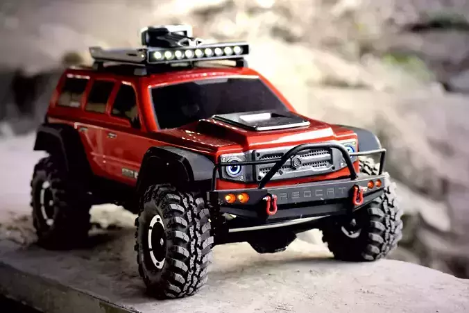 Redcat Everest Gen7 modded all components