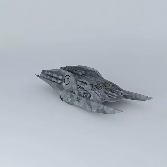 Cylon Heavy Raider Free 3D model_0
