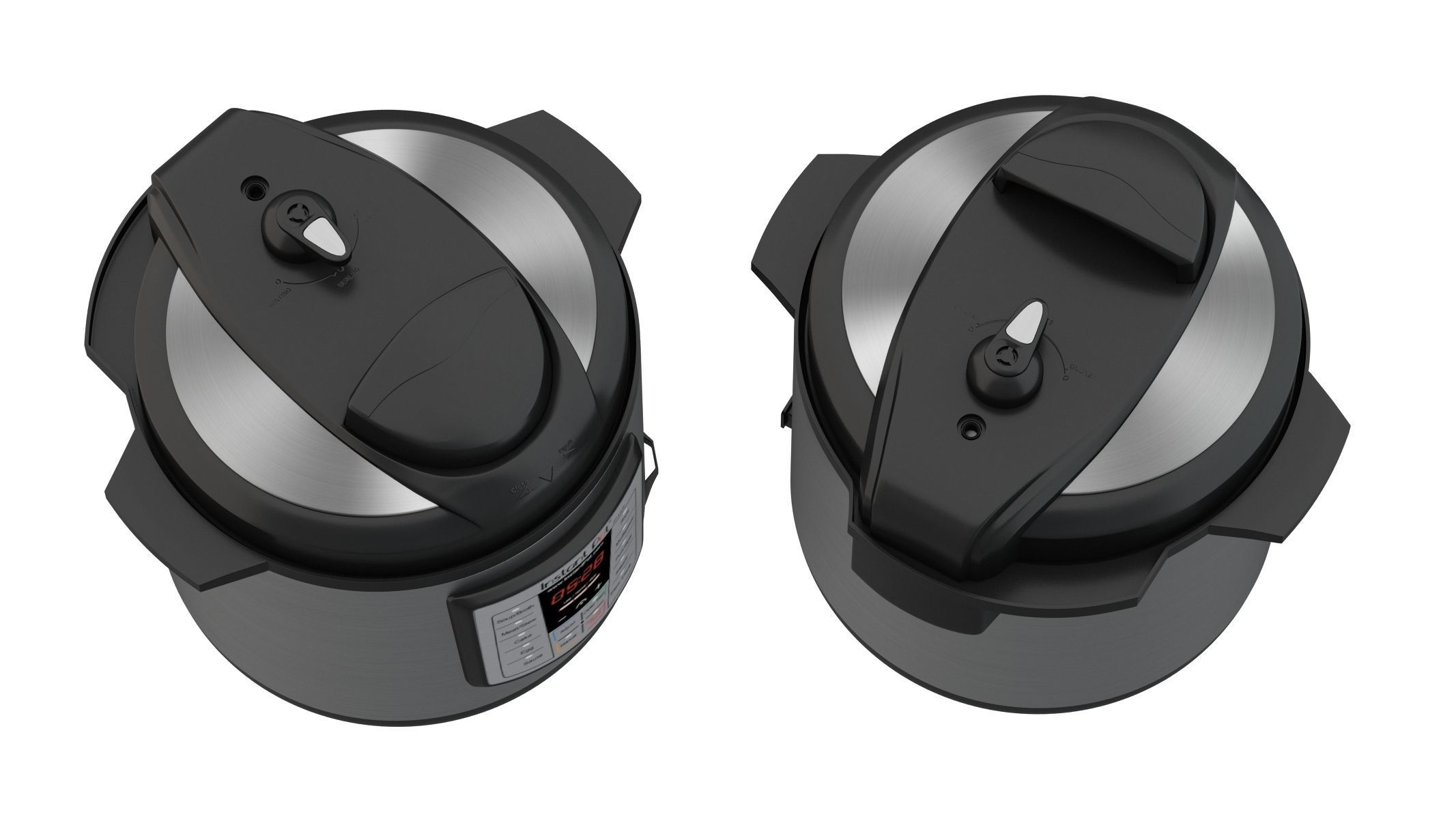Instant Pot Electric Pressure Cooker 6 Quart Lux 6-in-1 V3 3D model_5
