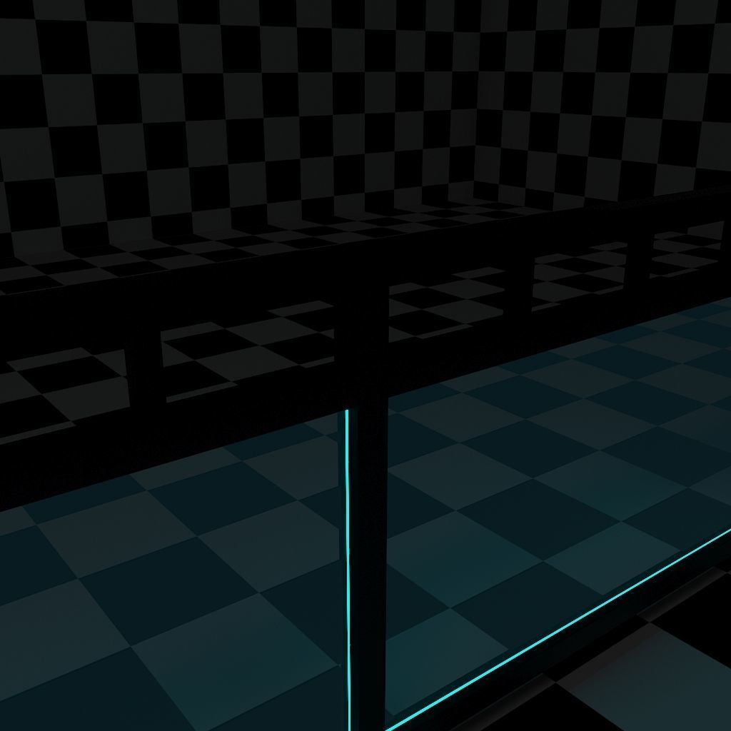 Glass Railing - Style 4 3D model_10