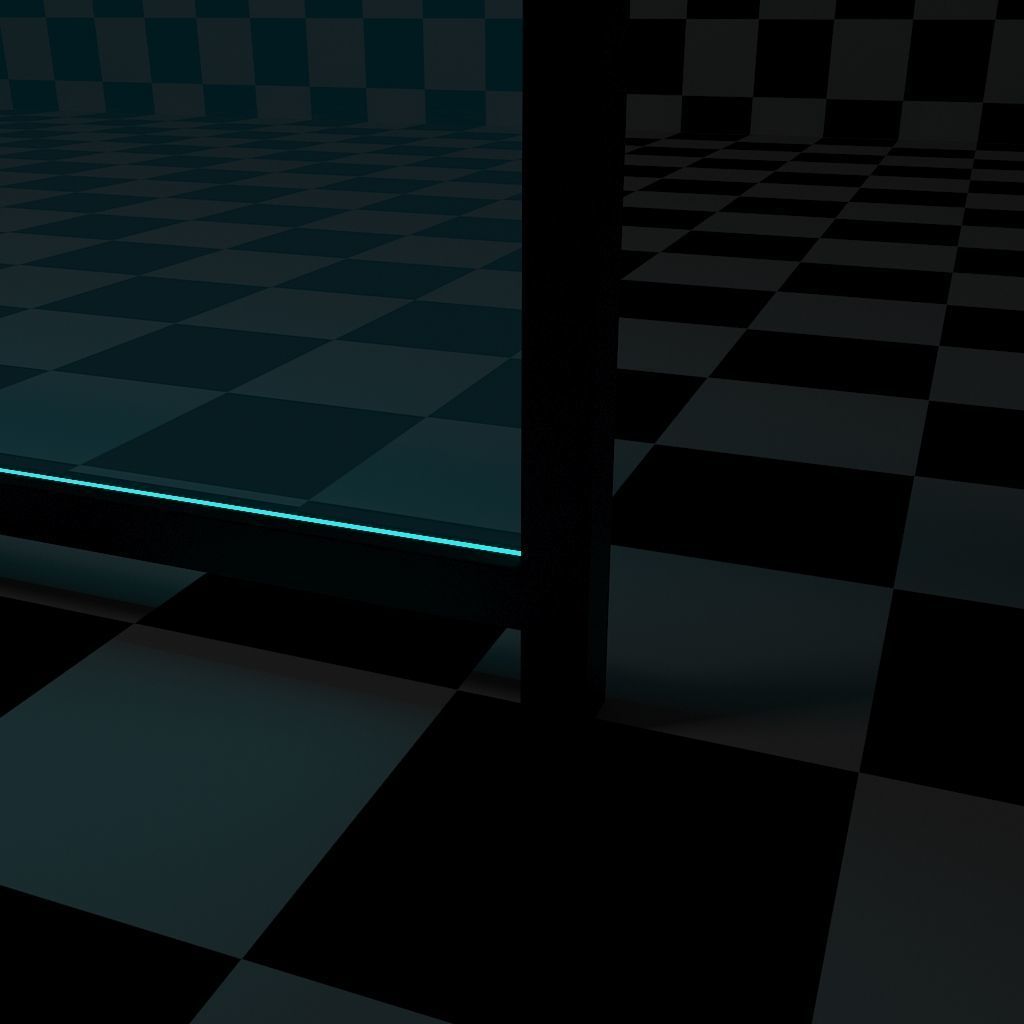 Glass Railing - Style 4 3D model_17