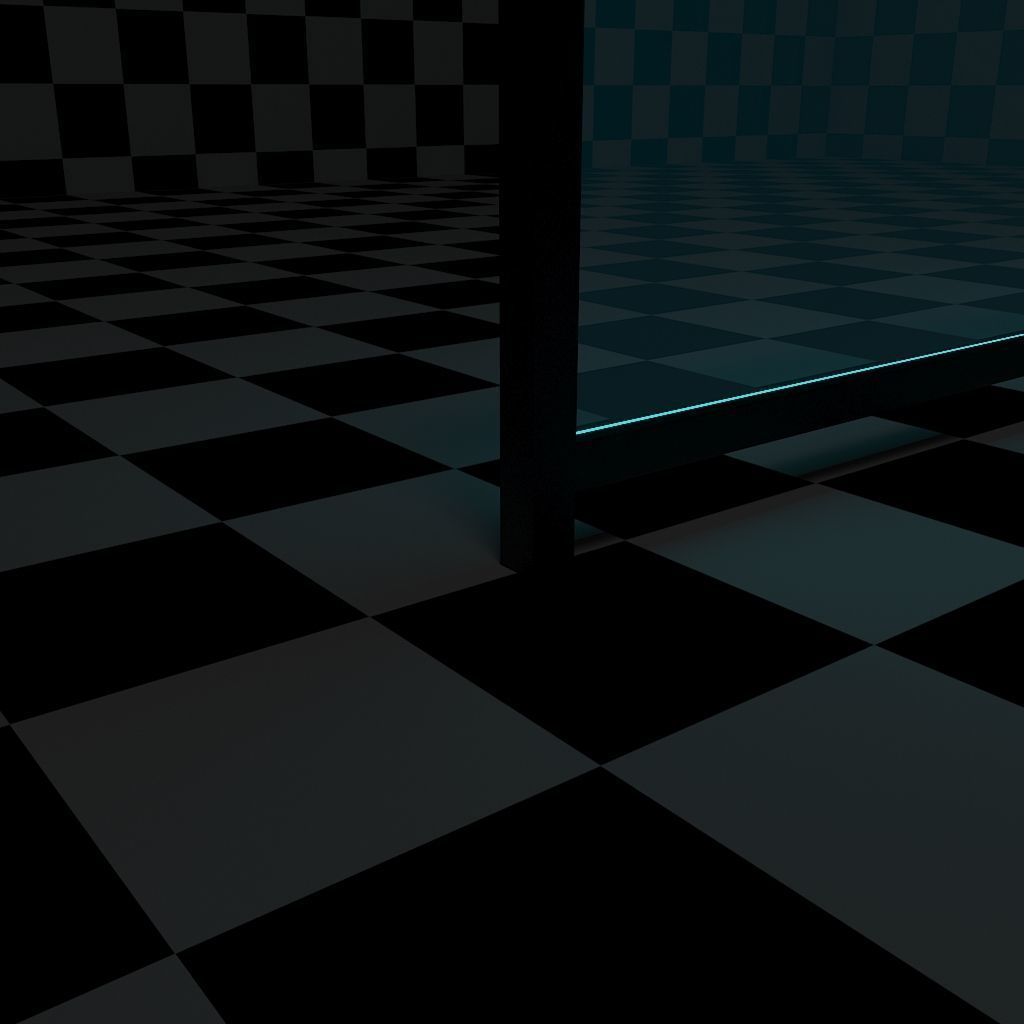 Glass Railing - Style 4 3D model_13