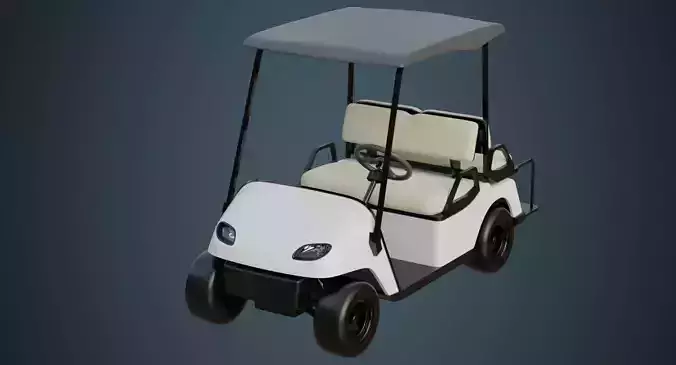 Golf Cart 1 Untextured